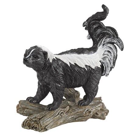 Design Toscano Stinky the Striped Skunk Statue QL57091
